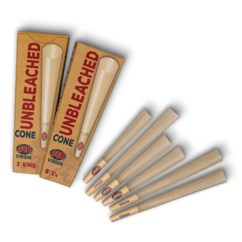 JOB Virgin Unbleached Pre-Rolled Cones 1 1/4