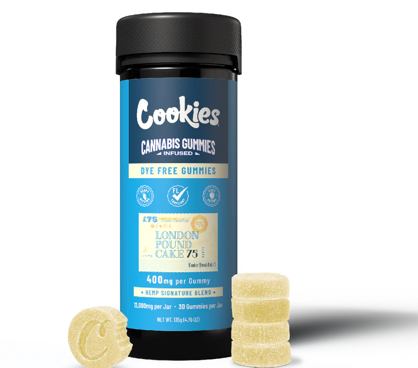 Cookies Dye-Free Gummies 400mg