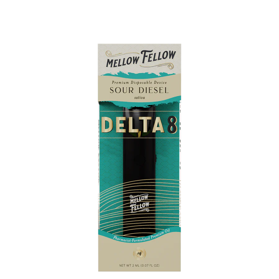 Mellow Fellow Delta 8 Premium 2ML Disposable Vape