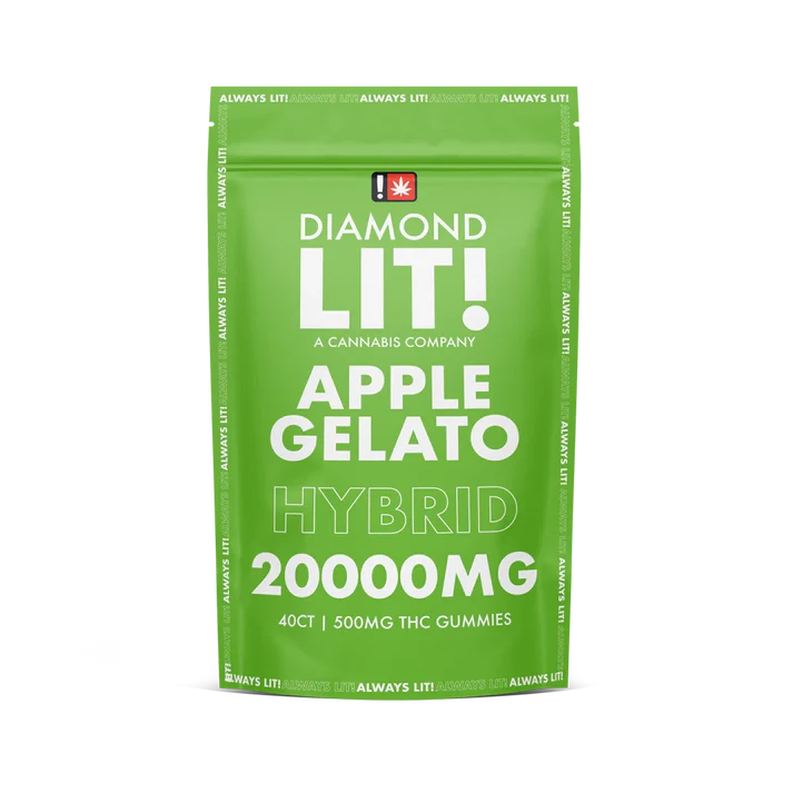 Diamond LIT THC Gummies 20000mg
