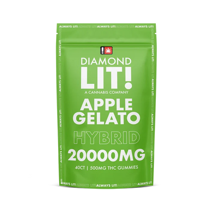 Diamond LIT THC Gummies 20000mg
