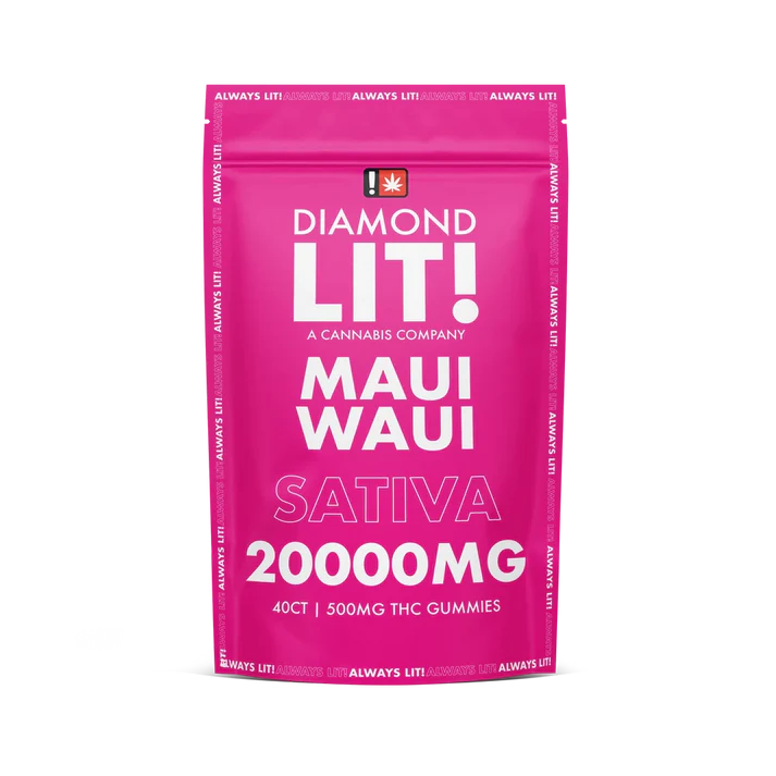 Diamond LIT THC Gummies 20000mg