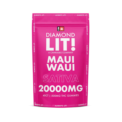 Diamond LIT THC Gummies 20000mg