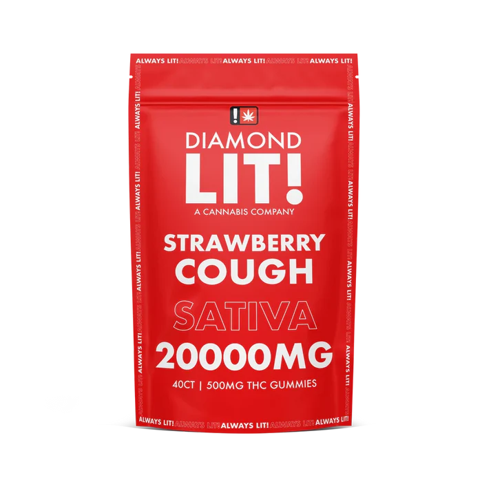 Diamond LIT THC Gummies 20000mg