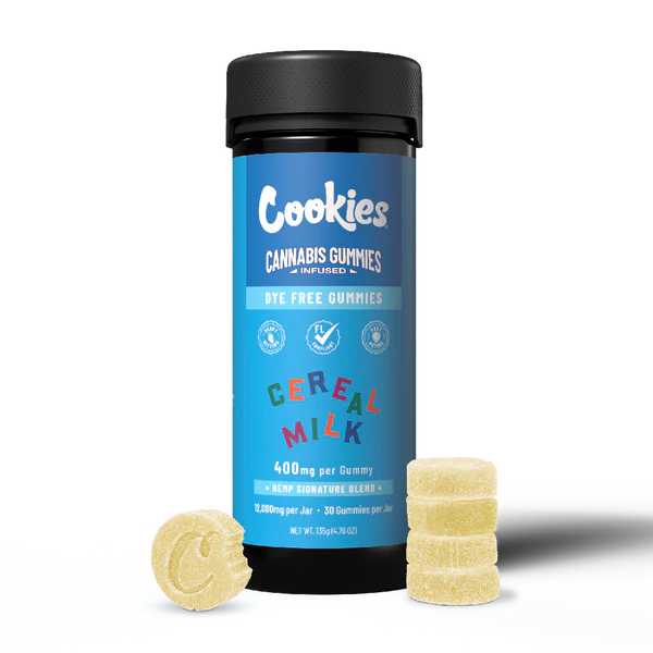 Cookies Dye-Free Gummies 400mg