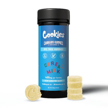 Cookies Dye-Free Gummies 400mg