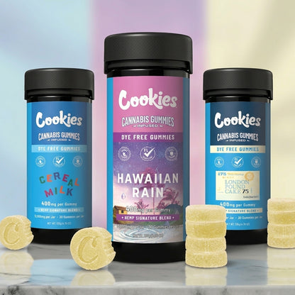 Cookies Dye-Free Gummies 400mg