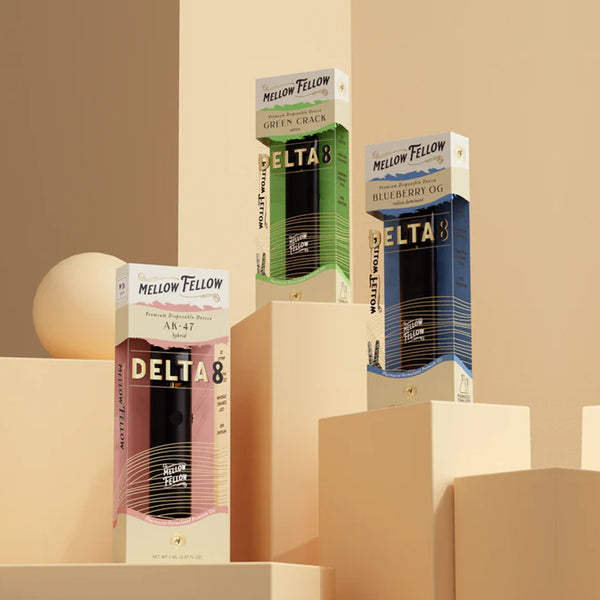 Mellow Fellow Delta 8 Premium 2ML Disposable Vape